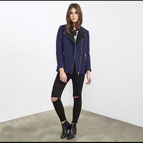 NWT Boucle Moto Jacket - Picture 1 of 8